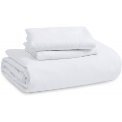 Ultimate Comfort and Style: Soft Prewashed Duvet Cover Set - 3 Pieces (1 Duvet Cover with Zipper Closure and 2 Pillow Shams) - Comforter Not Included