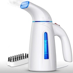 OGHom Steamer for Clothes Steamer, Handheld Clothing Steamer for Garment, Portable Travel Steam Iron(White)