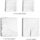 Sheet Set Breathable & Cooling Hotel Luxury Bed Sheets  Extra Soft Deep Pockets Easy Fit Wrinkle Free