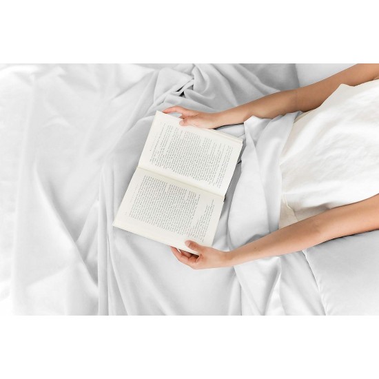 Sheet Set Breathable & Cooling Hotel Luxury Bed Sheets  Extra Soft Deep Pockets Easy Fit Wrinkle Free