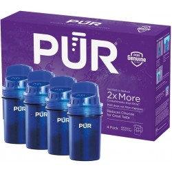 PUR Water Pitcher Replacement Filter Blue – Compatible with all PUR Pitcher and Dispenser Filtration Systems, PPF900Z