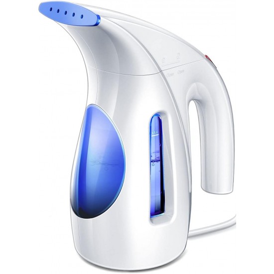 Hilife Steamer for Clothes, Portable Handheld Design, 240ml Big Capacity, 700W, Strong Penetrating Steam, Removes Wrinkle, for Home, Office and Travel