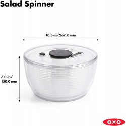 OXO Good Grips Salad Spinner, Dishwasher Safe