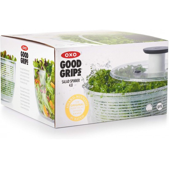 OXO Good Grips Salad Spinner, Dishwasher Safe